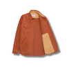 Dehen 1920 Crissman Overshirt in Burnt Orange