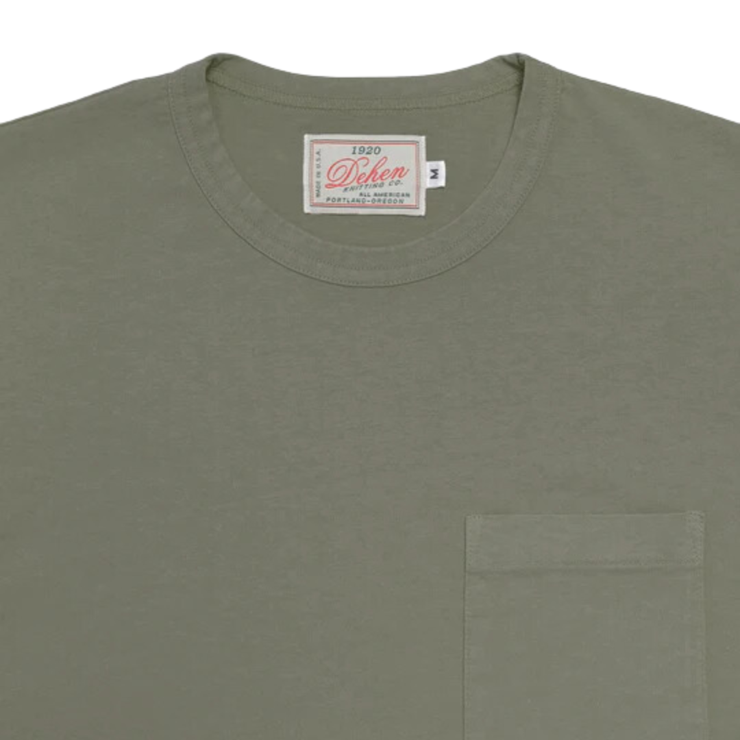 Dehen 1920 Heavy Duty Tee in Sage