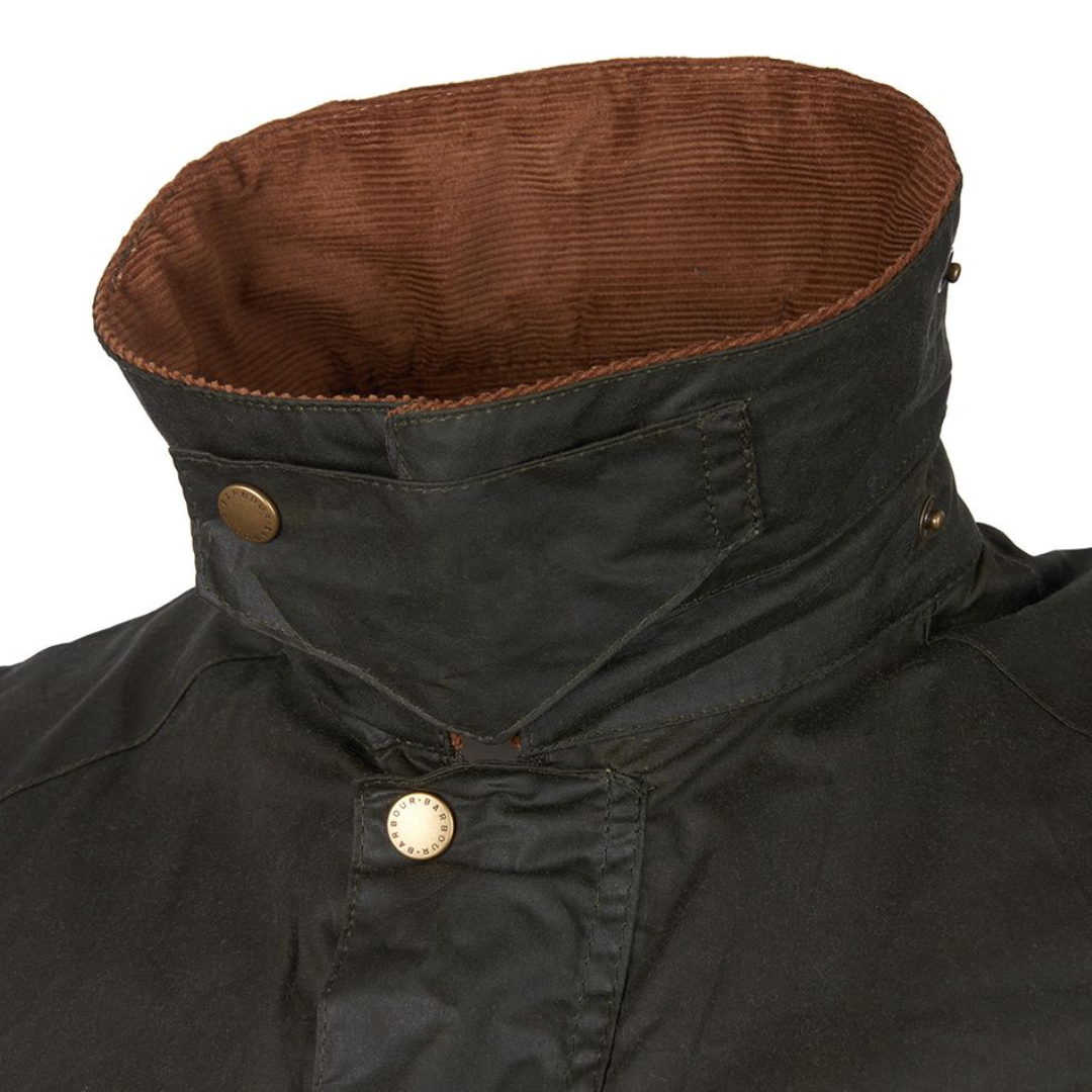 Barbour Lightweight Ashby Wax Jacket Archive Olive Green XL