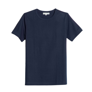 Merz. b Schwanen 2M15 Sturdy SS T-Shirt in Ink Blue