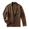 Faherty Inlet Blazer in Winter Brown Melange