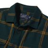 Grayers Vintage Slub Twill LS Shirt in Green Spruce Gold
