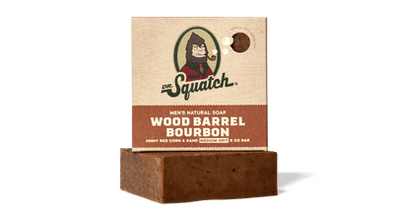 Dr. Squatch Soap Co. Wood Barrel Bourbon Bar Soap