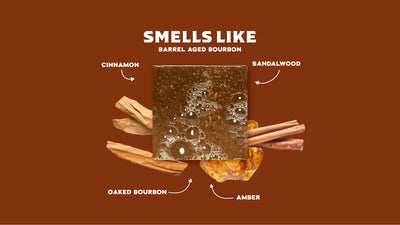 Dr. Squatch Soap Co. Wood Barrel Bourbon Bar Soap