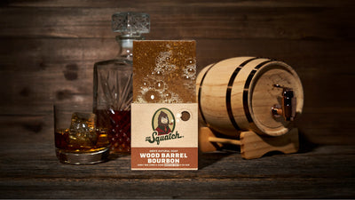 Dr. Squatch Soap Co. Wood Barrel Bourbon Bar Soap