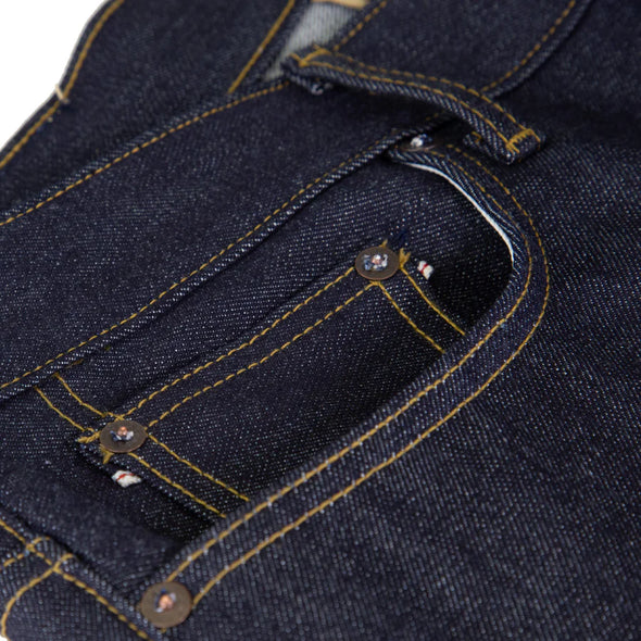 Railcar Fine Goods Spikes X110 13.5oz. Red Line Selvedge Jean