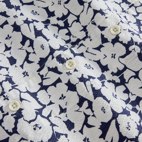 Taylor Stitch Hawthorne SS Shirt in Shadow Floral