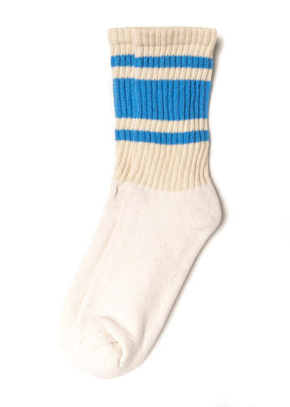 American Trench Mono Stripe Socks in Blue