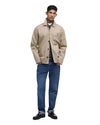 Barbour Short Rokig Waterproof Mac in Washed Stone