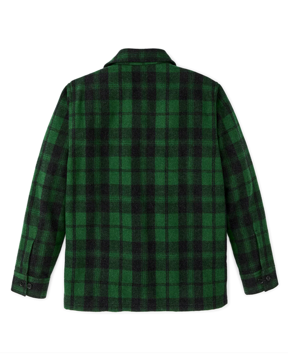 Filson Wool Jac-Shirt in Green/Black Plaid