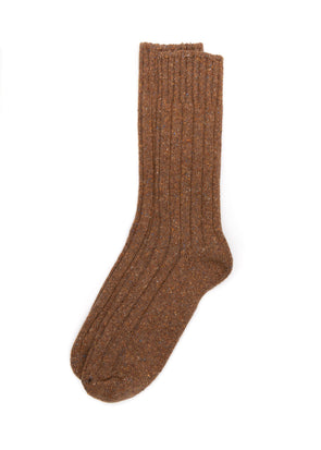 American Trench Wool Boot Sock in Timber