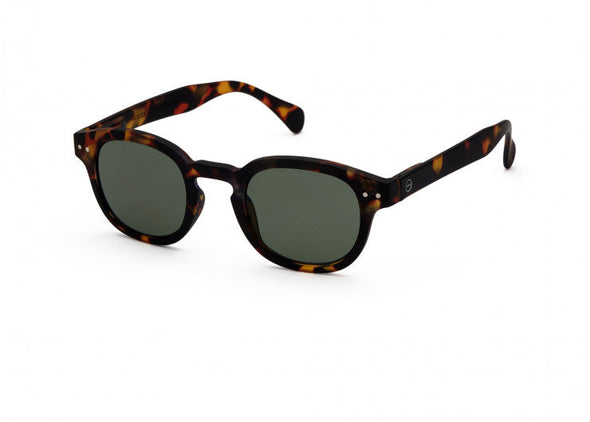 Izipizi C Frame Sunglasses in Tortoise Grey Lenses