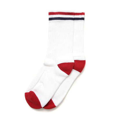 American Trench Kennedy Luxe Athletic Socks in Classic White