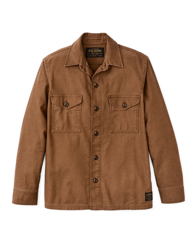 Filson Clarkston Jac-Shirt in Labrador Brown