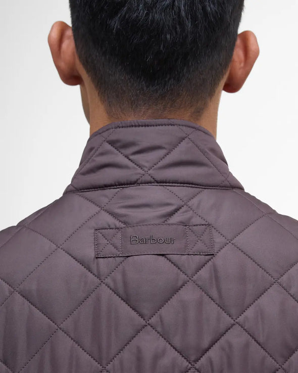 Barbour Lowerdale Vest in Black Oak