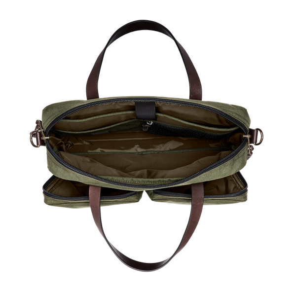 Filson Dryden Briefcase in Otter Green