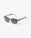 Izipizi C Frame Sunglasses in Light Tortoise with Grey Lenses