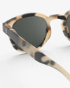Izipizi C Frame Sunglasses in Light Tortoise with Grey Lenses