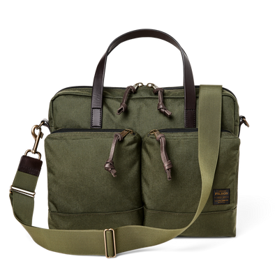 Filson Dryden Briefcase in Otter Green