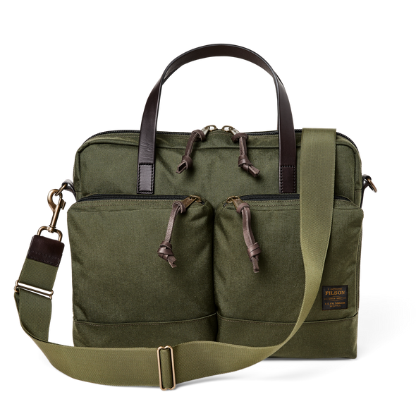Filson Dryden Briefcase in Otter Green