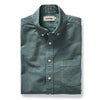 Taylor Stitch Jack LS Shirt in Deep Sea Seersucker
