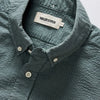 Taylor Stitch Jack LS Shirt in Deep Sea Seersucker