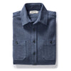 Taylor Stitch Utility Shirt in Indigo Wool Canvas