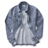 Taylor Stitch Shop Shirt Jacket in Indigo Railroad Stripe