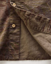 Taylor Stitch SS Hawthorne Shirt in Olive Desert Palm