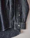 Taylor Stitch Utility Shirt in Rinsed Indigo Nep