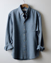 Taylor Stitch Jack LS Shirt in Washed Indigo Waffle