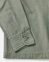 Taylor Stitch Surplus Shirt in Feild Olive Reverse Sateen