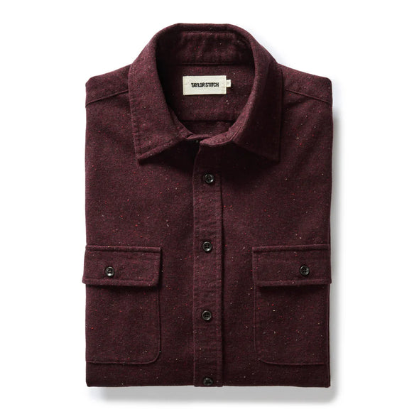 Taylor Stitch Yosemite Shirt in Nutmeg Donegal