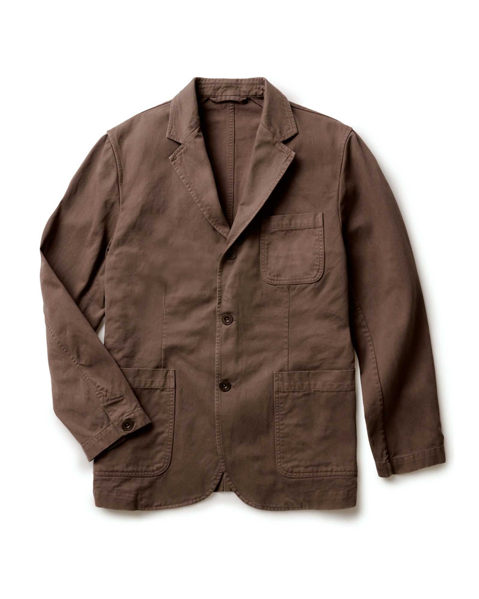 Taylor Stitch Foundation Sportcoat in Organic Espresso Twill