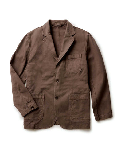 Taylor Stitch Foundation Sportcoat in Organic Espresso Twill