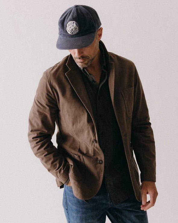 Taylor Stitch Foundation Sportcoat in Organic Espresso Twill