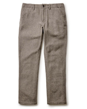 Taylor Stitch Carnegie Pant in Gravel Herringbone Wool
