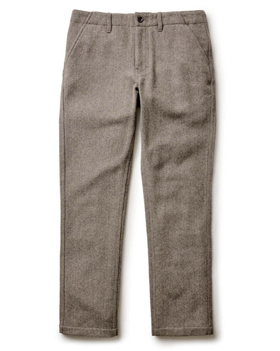 Taylor Stitch Carnegie Pant in Gravel Herringbone Wool
