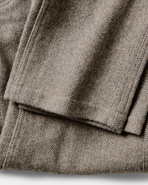 Taylor Stitch Carnegie Pant in Gravel Herringbone Wool