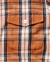 Taylor Stitch Crater Shirt in Brick Plaid