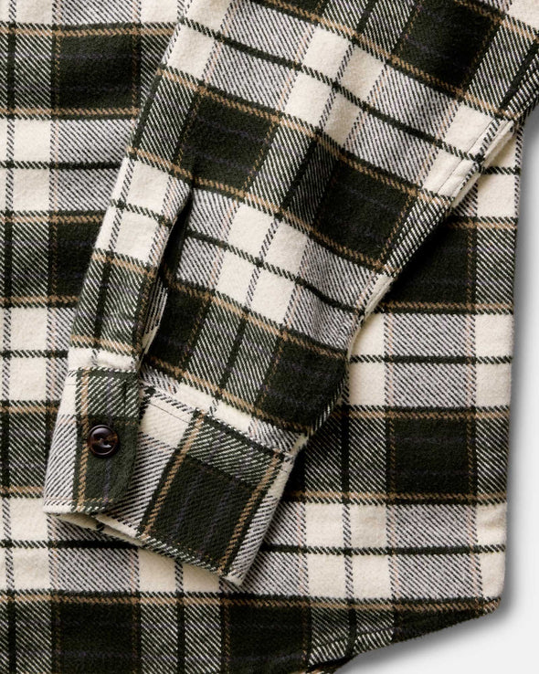 Taylor Stitch Crater Shirt in Forest Plaid