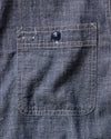 Taylor Stitch Foundry Shirt in Rinsed Indigo Chambray