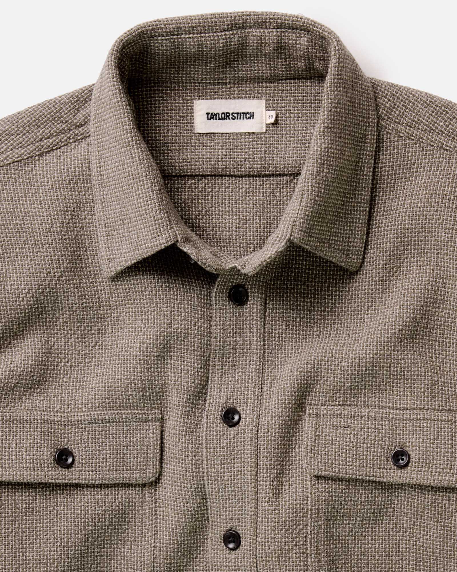 トップス TAYLOR STITCH The Portola Hoodie 40 The Portola Hoodie in Heather Loden Merino - ShopperBoard