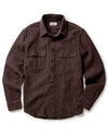 Taylor Stitch Ledge Shirt in Black Coffee Linen Tweed