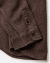 Taylor Stitch Ledge Shirt in Black Coffee Linen Tweed
