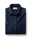 Taylor Stitch Utility Shirt in Rinsed Indigo Sashiko