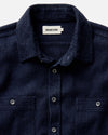 Taylor Stitch Utility Shirt in Rinsed Indigo Sashiko