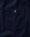 Taylor Stitch Utility Shirt in Rinsed Indigo Sashiko