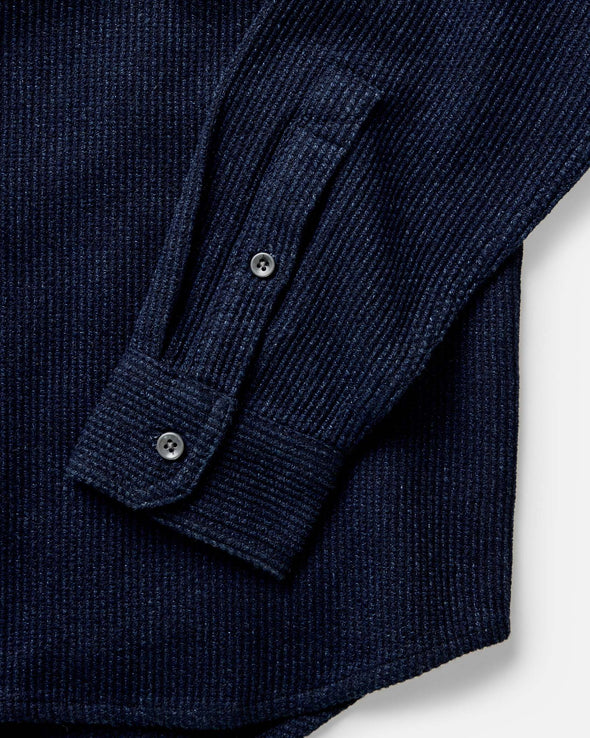Taylor Stitch Utility Shirt in Rinsed Indigo Sashiko