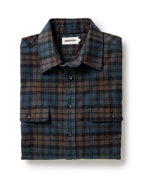Taylor Stitch The Yosemite Shirt in Wetlands Plaid